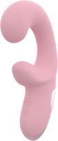 Glam Flexi Duo vibratorius su klitorio stimuliatoriumi - Rožinė