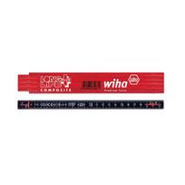 Sulankstomas metras WIHA Longlife Plus Composite (2 m, 10 segmentų)