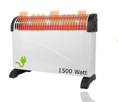 Konvektorinis elektrinis šildytuvas 1500 W, baltas