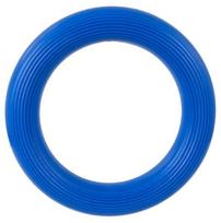Guminis žiedas Enero, 17 cm mėlynas