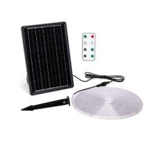 Aigostar - LED Pritemdoma saulės juosta LED/10W/3,2V 10 m 6500K IP65 + +VP