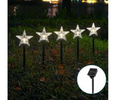 Aigostar - LED Saulės Kalėdos šviestuvas LED/0,054W/1,2V 1m IP65 šalta balta