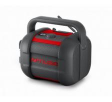 Muse | Jobsite Radio | M-968 BTR | 40 W | Waterproof | Bluetooth | Wireless connection | Portable | NFC features | Black/Red