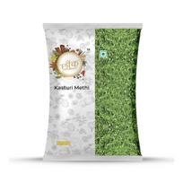 Chounk Kasuri Methi | Natūralus Kasoori Methi be pridėtinių kvapiklių ir konservantų | Aromatingi Kasuri Methi lapeliai skaniam gaminimui - 100 gramų