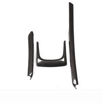 3pcs ABS For BMW X1 F48 2016- Car Armrest Box side Decoration Strips Trim Accessories As picture