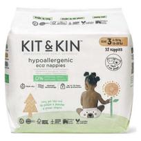 Sauskelnės Kit&Kin 3 dydis (6-10 kg), 32 vnt.