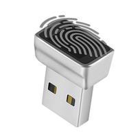 USB pirštų atspaudų skaitytuvas, skirtas Windows 10 Hello, biometrinis skaitytuvas nešiojamam kompiuteriui ir asmeniniam kompiuteriui su 360 laipsnių jutikliu, saugos įrenginys