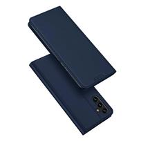Samsung Galaxy A14 4G / 5G telefono dėklas - knygutė Dux Ducis Skin Pro, mėlynas