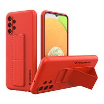 Samsung Galaxy A13 5G telefono dėklas Wozinsky Kickstand, raudonas