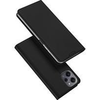 Xiaomi Poco M6 Pro / Redmi 12 / 12R telefono dėklas - knygutė Dux Ducis, juodas