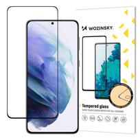 Grūdinto stiklo ekrano apsauga telefonui SAMSUNG GALAXY S22 su juodu rėmeliu