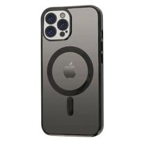 Juodas dėklas Nexeri MagSafe telefonui APPLE IPHONE 13