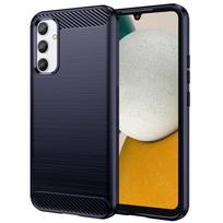 Samsung Galaxy A54 5G telefono dėklas Carbon Case, mėlynas
