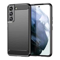 Juodas dėklas Carbon Case telefonui SAMSUNG GALAXY S23
