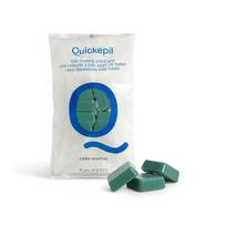 QUICKEPIL kietasis depiliacinis vaškas naudojamas be juostelių GREEN, 1 kg