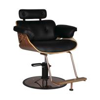 Kirpyklos kėdė GABBIANO FLORENCE, juodas riešutmedis