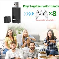 USB imtuvas belaidis adapteris XBOX one/S x valdikliui nešiojamas belaidis imtuvas siųstuvas xbox one elite s1 s2 skirtas PC win 7/8/10