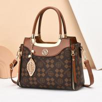 Bag  new large-capacity shoulder messenger bag trendy fashion portable women's bag high-end tote bag women
