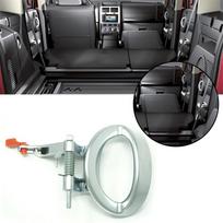 Dešinės vidinės durų rankenėlės, satino chromo, Dodge Nitro 2007-2011 m. modeliams black
