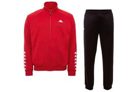 Sportinis kostiumas vyrams Kappa Till Training Suit 303307-19-1663, raudonas, S
