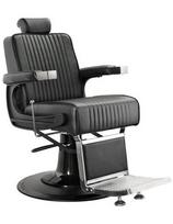 W Beauty barberio kėdė juodos spalvos, juoda kolona Quiff-2