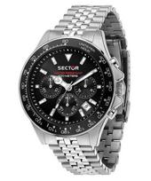 Sector 230 Chronograph Nerūdijančio plieno Juodas ciferblatas Kvarcinis R3273661033 100M Vyriškas laikrodis