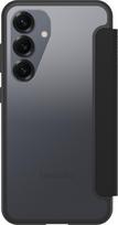 Otter Products OtterBox React Folio Wallet Case for Samsung Galaxy S25, Black/Clear (77-97829)