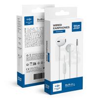 Wire earbuds Jack 3.5 mm Blue Star PA-E65 1.2 m white