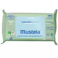 Mustela - Baby Wet Wipes (Cleansings Wipes) 60 pcs