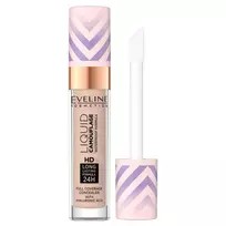 EVELINE_Liquid Camouflage HD vandeniui atsparus maskuoklis su hialurono rūgštimi 05 Light Sand 7,5ml