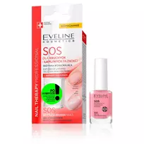 EVELINE_Nail Therapy SOS stiprinamasis kondicionierius su kalciu ir kolagenu trapiems ir lūžinėjantiems nagams 12ml