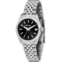 Sector 240 Stainless Steel Black Dial Quartz R3253240512 Women's Watch juoda