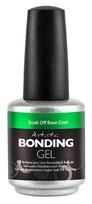 Gelinio nagų lako bazė Artistic Colour Gloss Bonding Gel skaidri 15 ml