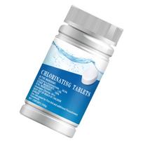 Daugiafunkcinės chloro tabletės baseinams 100g Greitai tirpstančios formulės užtikrina skaidrų ir švarų baseino vandens kokybę