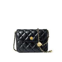 Leather Shoulder Bag New Diamond Chain Bag Women's Messenger Bag Fashionable Versatile Leather Women's Bag juoda
