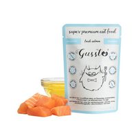 GUSSTO Cat Fresh Salmon konservai katėms su šviežia lašiša, 85 g