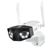 8 Megapikselių 4K raikos lauko/vidaus WiFi kamera REOLINK DUO W730, 180 laipsnių matymo laukas, AI žmonių, automobilių ir gyvūnų aptikimas, MicroSD