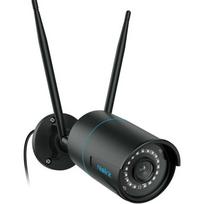 5 Megapikselių raiškos lauko/vidaus WiFi cilindrinė kamera REOLINK W320, AI žmonių ir automobilių aptikimas, MicroSD, IR naktinis matymas iki 30 metrų JUODA