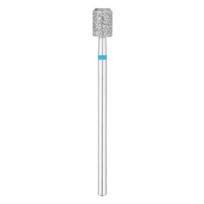 EXO PRO frezos antgalis deimantinis cilindro formos 5,0 mm DIAMOND CUT SHAFT, mėlynas