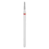 EXO PRO deimantinis frezos antgalis apvalaus kūgio formos 1,8 mm RD (raudonas)
