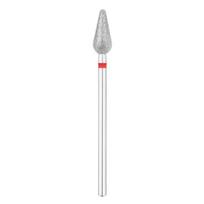 Deimantinis EXO PRO frezos antgalis lašo formos 5,0 mm RD (raudonas)
