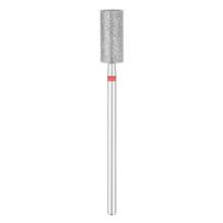 EXO PRO deimantinis frezos antgalis cilindro formos Ø6,0 mm, raudonas (RD)