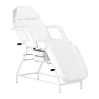 Kosmetologinis gultas mechaninis 557A su stalčiais, baltas