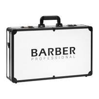 Kirpėjo lagaminas BARBER PROFESSIONAL, juodai baltas
