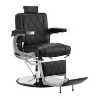 Barberio kėdė hidraulinė HAIR SYSTEM BM88066, juoda