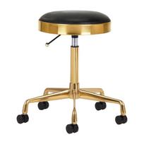 Meistro kėdė H7 GOLD BLACK, juoda