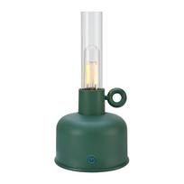 Tamsiai žalios spalvos stalinis šviestuvas LED (aukštis 22 cm) Astrid – Markslöjd