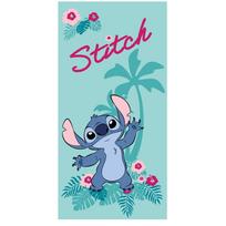 Turkio spalvos iš mikropluošto vaikiškas rankšluostis 70x140 cm Lilo and Stitch "Hawaii" – Jerry Fabrics
