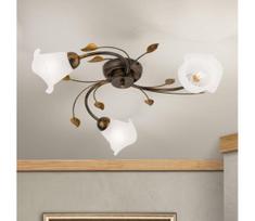 Orion DL 7-788/3 - Tvirtinamas sietynas SISI 3xE14/40W/230V diametras 60 cm bronza/patina