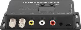"Gugxiom" RF HDMI moduliatorius, į HDMI adapteris UHF moduliatorius TV jungties moduliatorius, UHF moduliatorius Moduliatorius AV į RF konverteris IR Extender RF moduliatorius televizoriui, TM70 UHF TV jungtis